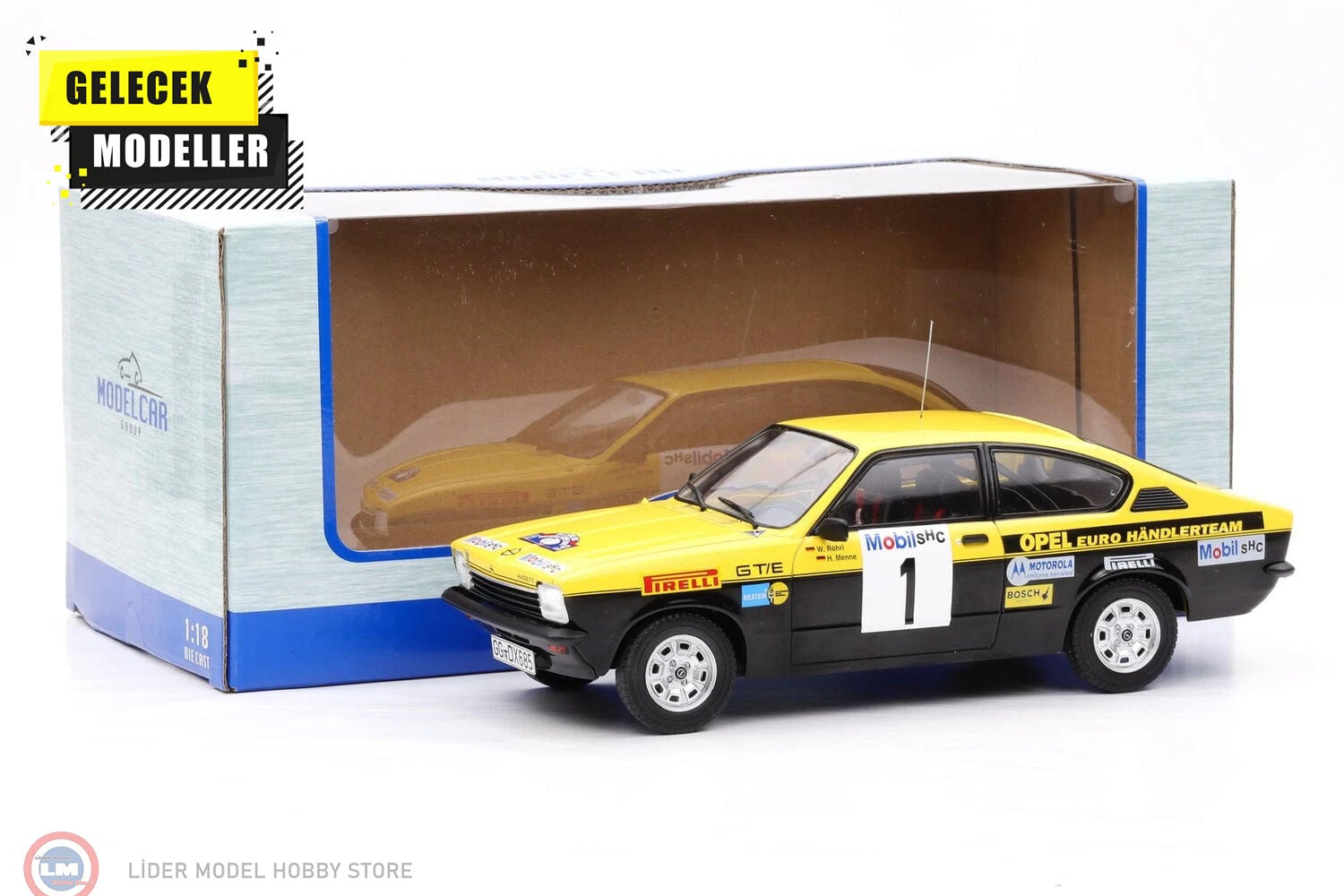 1:18 MCG Opel Kadett C Coupe GTE #1 - Westfalen-Lippe Rallye 1977