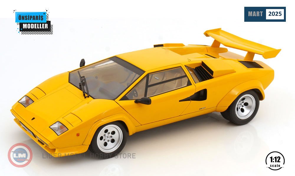 1:12 1985 Lamborghini Countach LP 5000S QV
