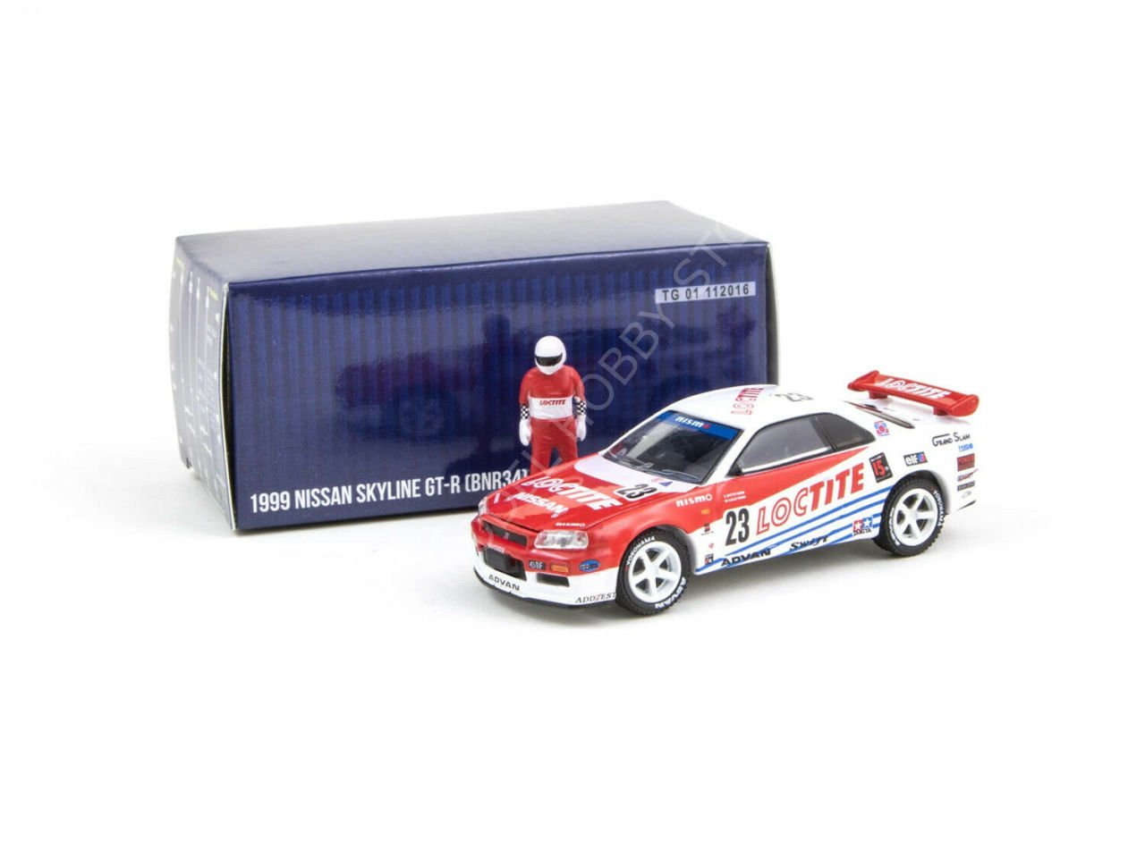 1:64 1999 Nissan Skyline GT-R R34 Loctite