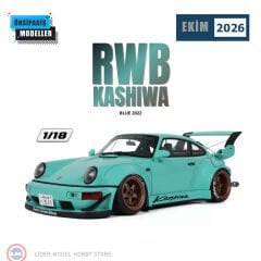 1:18 GT Spirit 2022 Porsche 911 RWB Kashiwa Blue