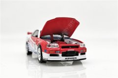 1:64 1999 Nissan Skyline GT-R R34 Loctite
