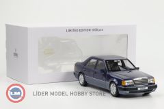 1:18 Norev 1990 Mercedes Benz 500E W124 5.0 V8 Nautic Blue