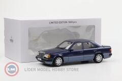 1:18 Norev 1990 Mercedes Benz 500E W124 5.0 V8 Nautic Blue