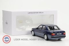 1:18 Norev 1990 Mercedes Benz 500E W124 5.0 V8 Nautic Blue