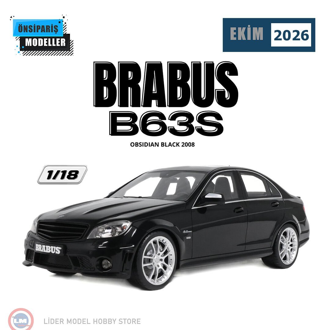 1:18 GT Spirit 2008 Mercedes Benz Brabus B63s Obsidian Black