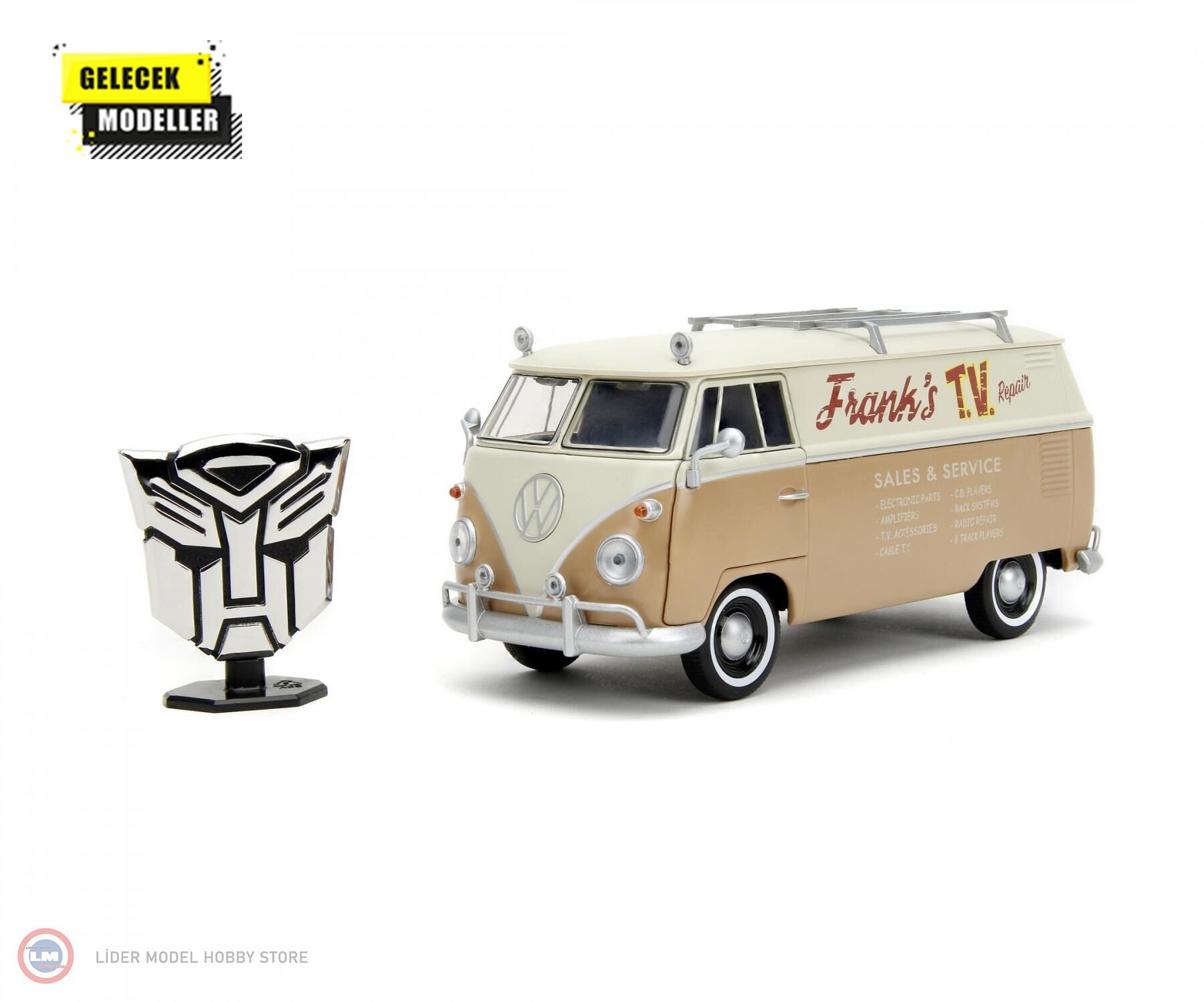 1:24 Jada 2023 Volkswagen Bus Wheeljack Transformers 7