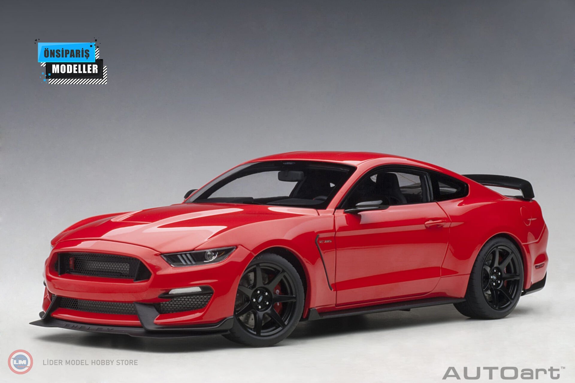 1:18 Ford Mustang Shelby GT-350R Kırmızı