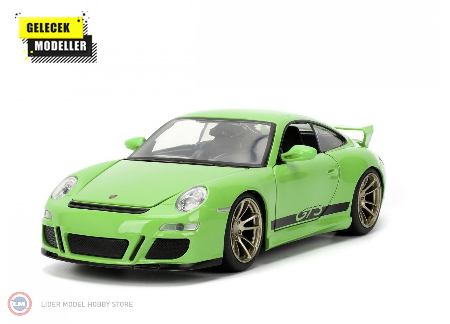 1:24 Jada 2007 Porsche 911 997 GT3 Coupe - FAST & FURIOUS