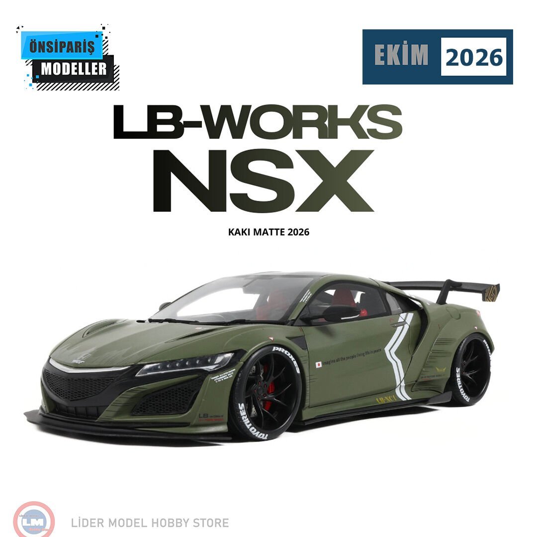 1:18 GT Spirit 2016 Honda NSX LB Works Kaki Matte