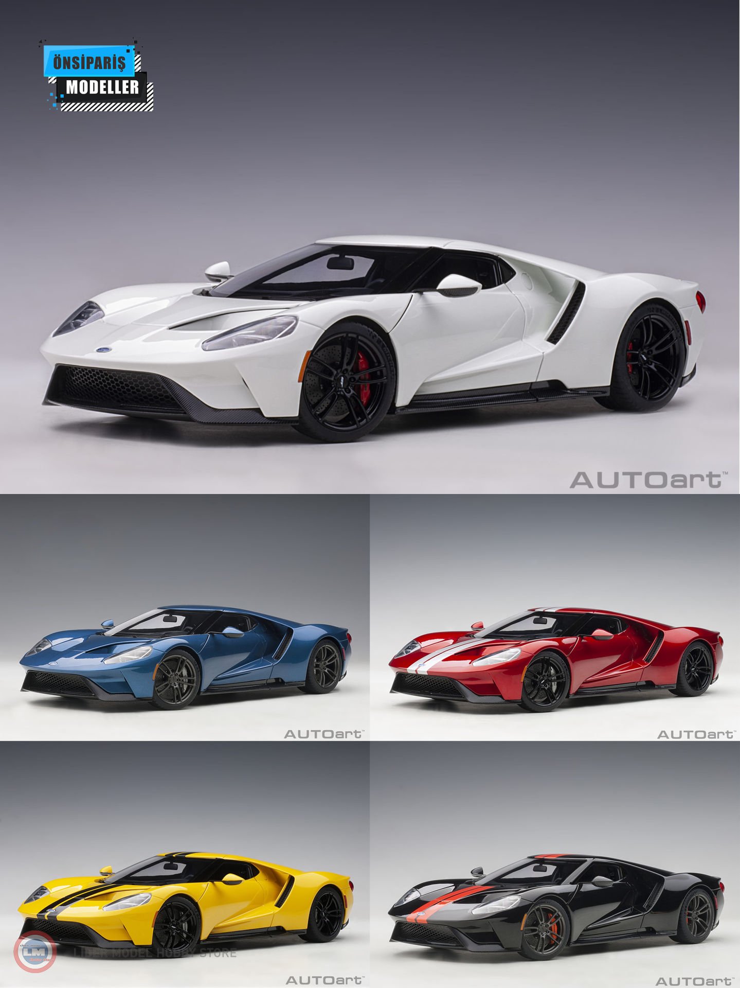 1:18 2017 Ford GT