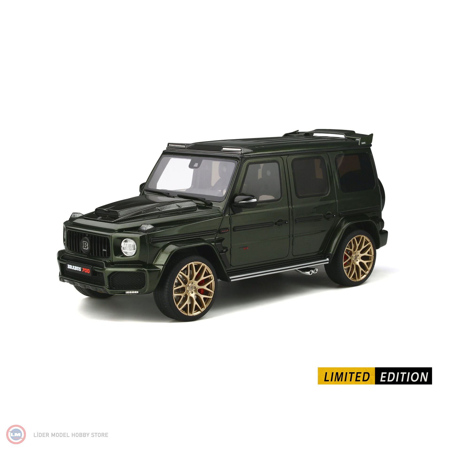 1:18 2019 Mercedes Benz G63 Brabus 700 Widestar W463