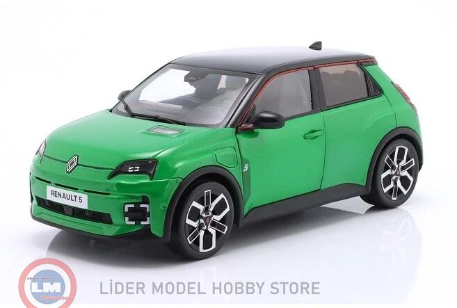 1:18 Solido 2024 RENAULT 5 E-TECH VERT POP