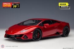 1:18 Autoart 2019 Lamborghini Huracan Evo (Rosso Bia)