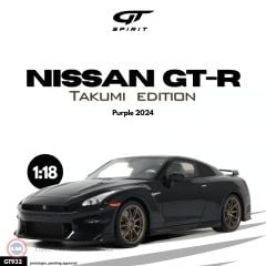 1:18 2024 NISSAN GT-R TAKUMI EDITION PURPLE