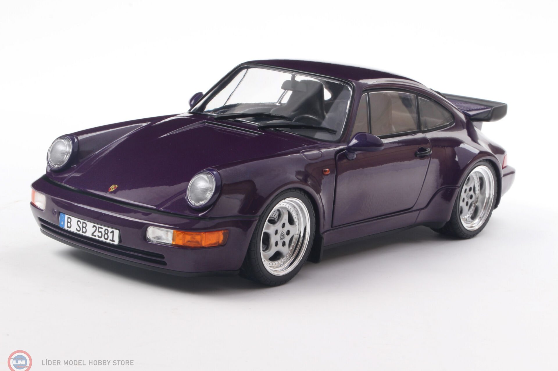 Solido 1/18 Porsche 911 964 Turbo 3.6 Horizon Blue 1990 – L'Élégance Allemande En Miniature Neuve Modèle Réduit Porsche 964