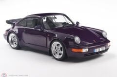 1:18 Solido 1990 Porsche 911 (964) Turbo – Violet Blue Metallic