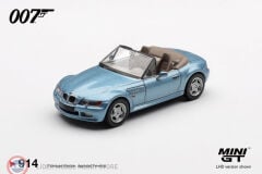 1:64 Mini GT 1995 BMW Z3 blau James Bond Goldeneye