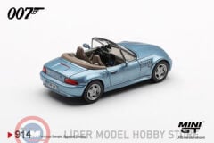 1:64 Mini GT 1995 BMW Z3 blau James Bond Goldeneye