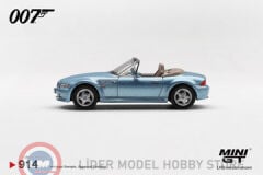 1:64 Mini GT 1995 BMW Z3 blau James Bond Goldeneye
