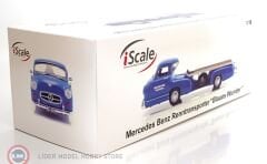 1:18 iScale 1955 Mercedes Benz Racing Car Transporter 'Blue Wonder'
