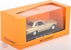 1:43 Maxichamps 1974 Mercedes Benz 350 SL CABRIOLET HARDTOP R107