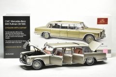 1:18 1963 Mercedes Benz S Class 600 Pullman W100 6 Doors Limousine with Sunroof