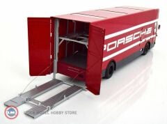 1:18 Mercedes Benz O317 Renntransporter Porsche