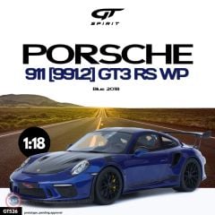 1:18 2018 PORSCHE 911 [991.2] GT3 RS WP BLUE