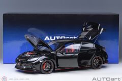 1:18 Autoart 2021 Honda Civic Type R (FK8) (crystal black pearl)