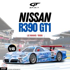 1:18 1998 NISSAN R390 GT1 LE MANS BLUE