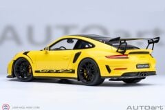 1:18 Autoart 2017 Porsche 911 (991.2) GT3 RS Weissach Package  Racing Yellow