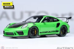 1:18 Autoart 2017 Porsche 911 (991.2) GT3 RS Weissach Package (Lizard Green)