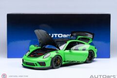 1:18 Autoart 2017 Porsche 911 (991.2) GT3 RS Weissach Package (Lizard Green)
