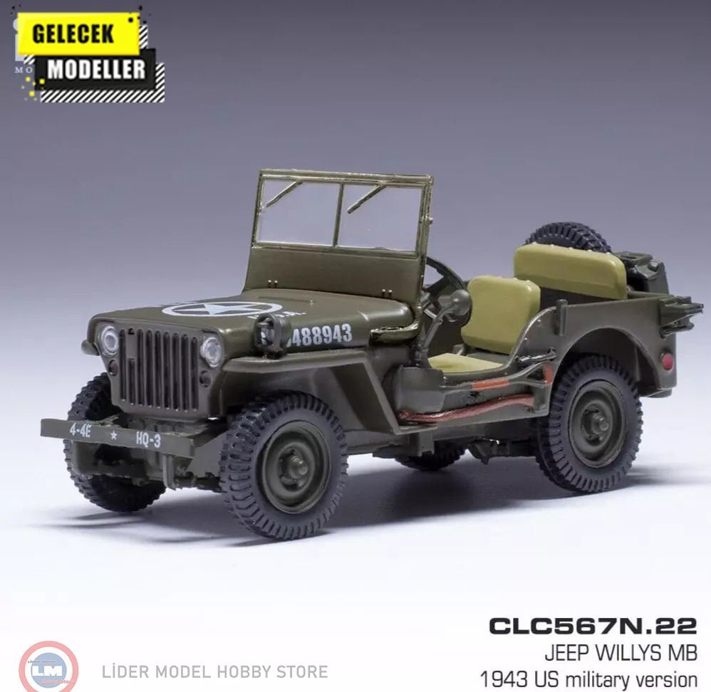 1:43 IXO 1943 Jeep Willys MB