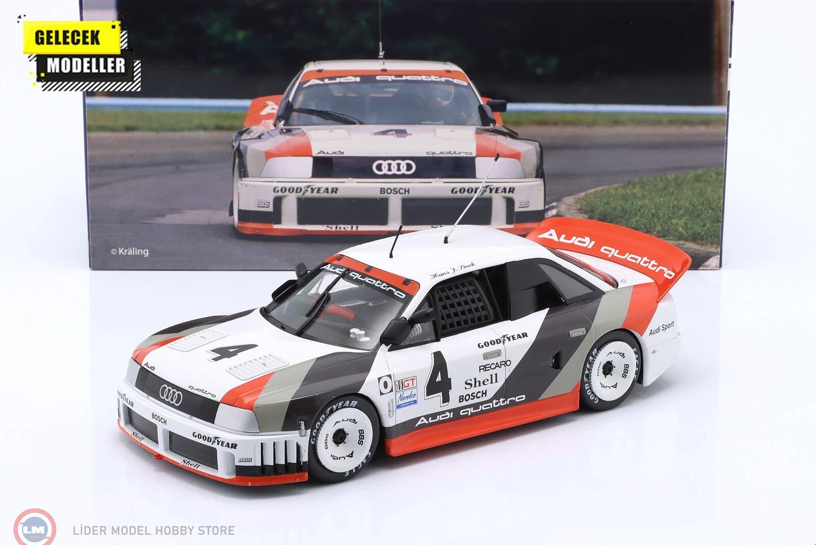 1:18 WERK83 1989 Audi 90 IMSA GTO #4 Sieger Watkins Glen IMSA