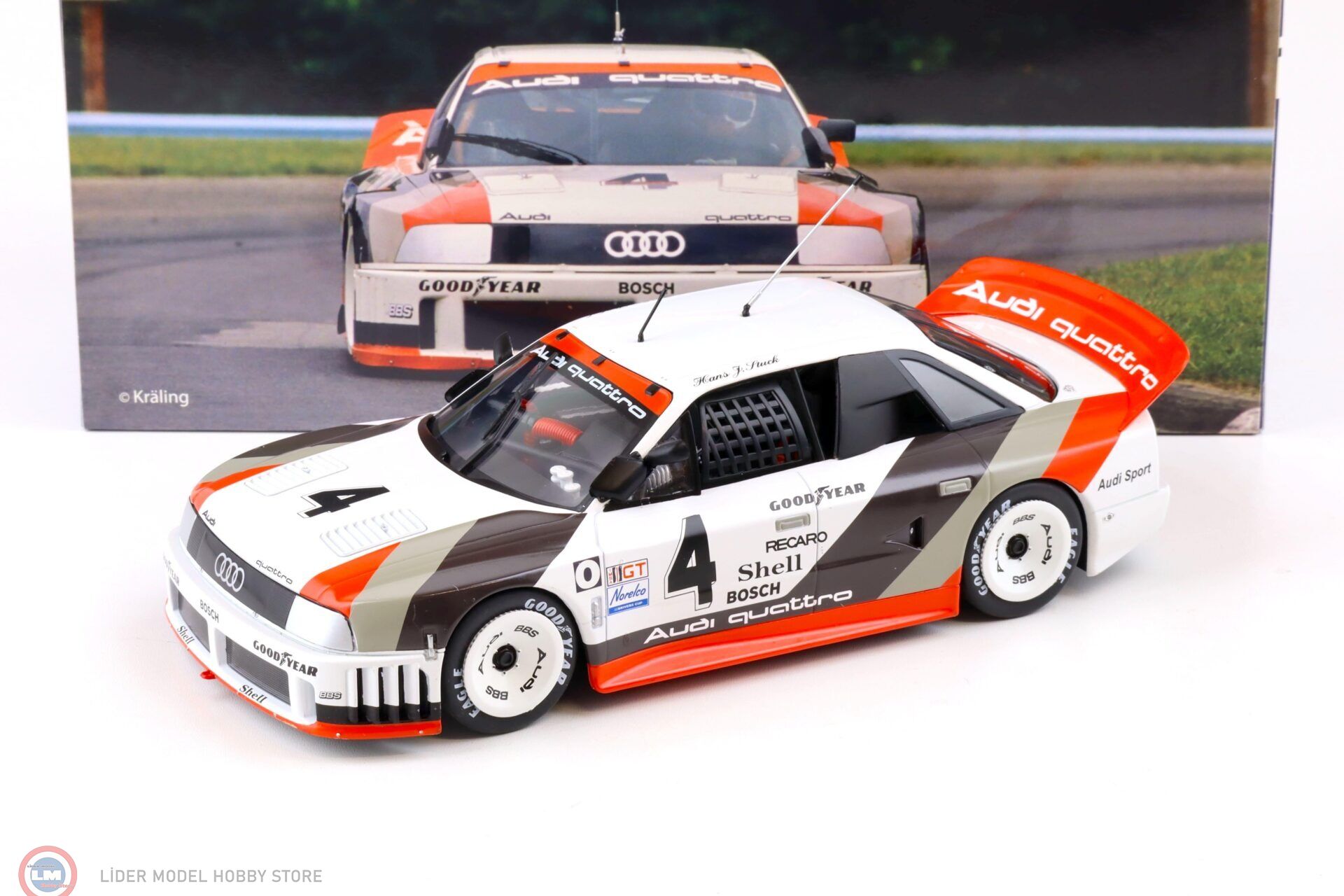 1:18 WERK83 1989 Audi 90 IMSA GTO #4 Sieger Watkins Glen IMSA