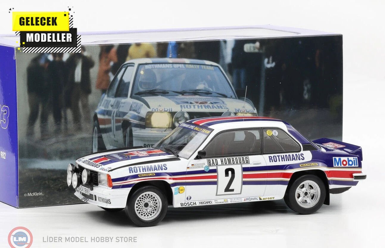 1:18 WERK83 1982 Opel Ascona 400 (Night Version) - #2 - Winner Rallye Monte Carlo