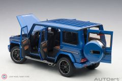 1:18 Autoart 2017 Mercedes Benz G63 (Designo Mauritius Blue)