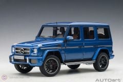 1:18 Autoart 2017 Mercedes Benz G63 (Designo Mauritius Blue)