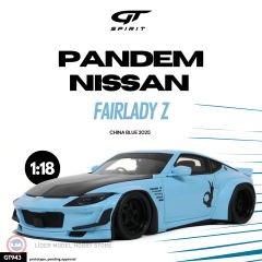 1:18 2025 PANDEM NISSAN FAIRLADY Z CHINA BLUE