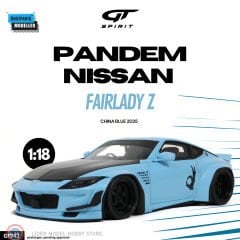 1:18 2025 PANDEM NISSAN FAIRLADY Z CHINA BLUE