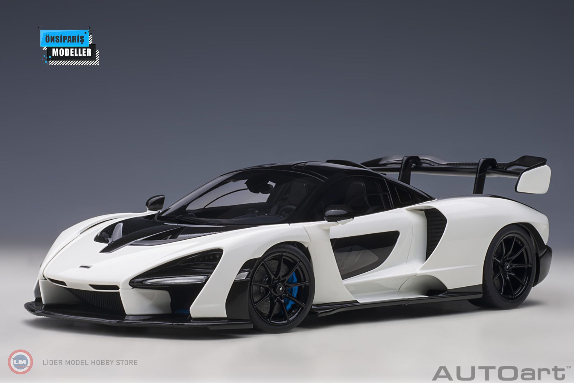 Autoart - 1:18 McLaren Senna 2018 Beyaz - 16.555,15 TL - 15.727,39 TL