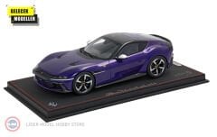 1:18 BBR 2024 Ferrari 12 Cilindri Panoramic Roof Violet al Humaid