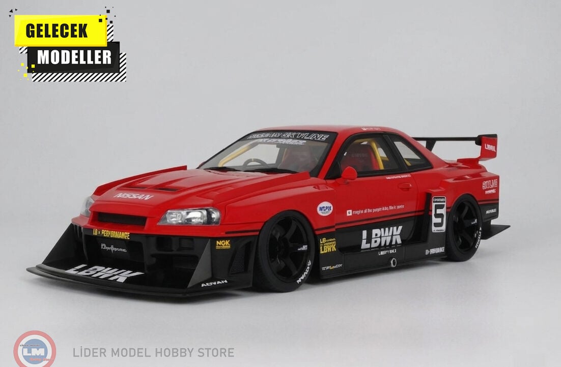 1:18 GT Spirit 2020 Nissan Skyline R34 GTR LB Super Silouhette