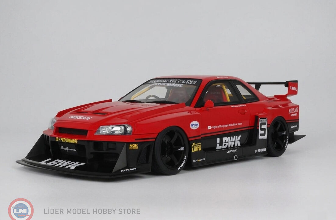 1:18 GT Spirit 2020 Nissan Skyline R34 GTR LB Super Silouhette