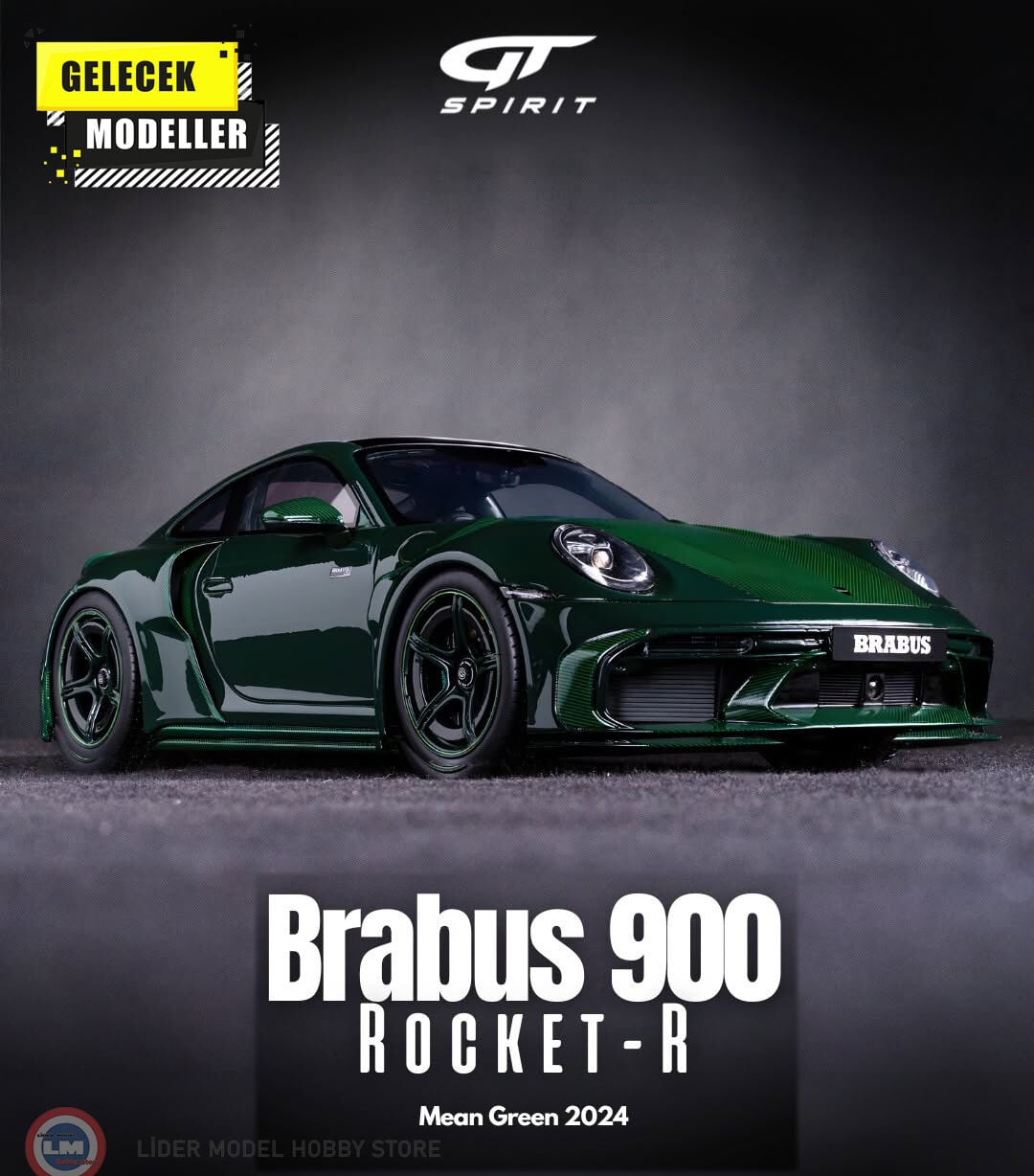 1:18 GT Spirit 2024 Porsche Brabus 900 Rocket-R