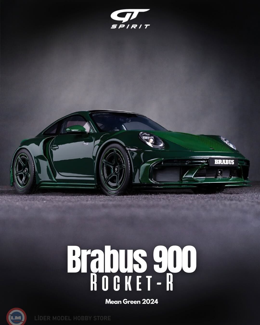 1:18 GT Spirit 2024 Porsche Brabus 900 Rocket-R