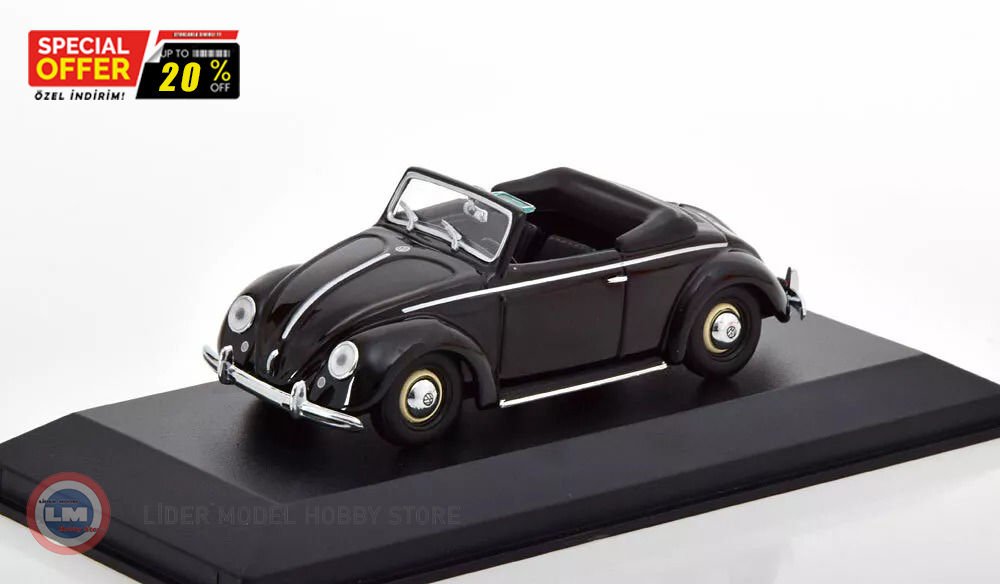 1:43 1950 Volkswagen HEBMÜLLER-CABRIOLET