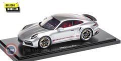 1:18 Spark 2023 Porsche 911 Turbo Sonderwunsch First turbo - remastered (992) Silver