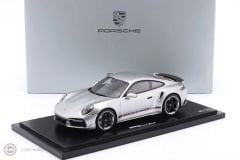 1:18 Spark 2023 Porsche 911 Turbo Sonderwunsch First turbo - remastered (992) Silver